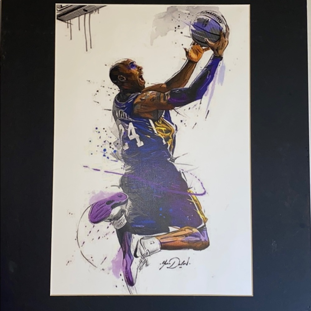 Kobe Bryant graphic print